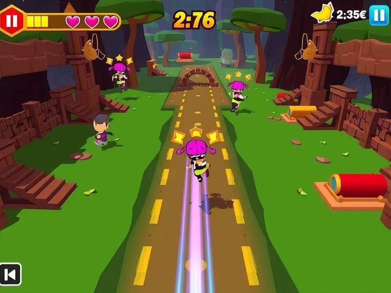 Sari Sprint Hero gameplay screenshot